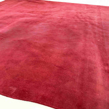 Load image into Gallery viewer, Bordeaux Corduroy Style Suede Leather