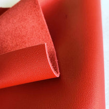 Load image into Gallery viewer, Ferrari Red Smooth Cowhide