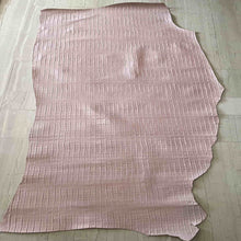 Load image into Gallery viewer, Baby Pink Croco Print Leather