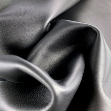 Load image into Gallery viewer, Black Lambskin Leather