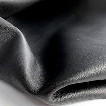 Load image into Gallery viewer, Black Lambskin Leather
