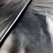 Load image into Gallery viewer, Black Smooth Cow Leather