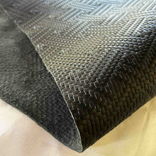 Load image into Gallery viewer, Black Stamped Leather