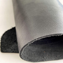 Load image into Gallery viewer, Black waxed leather