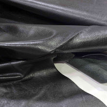 Load image into Gallery viewer, Black Thin Upholstery Leather