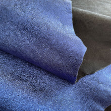 Load image into Gallery viewer, Blue Metallic Leather