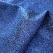 Load image into Gallery viewer, Blue Metallic Leather