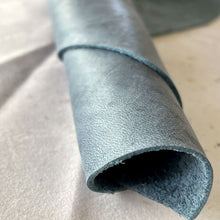 Load image into Gallery viewer, Blue Pull Up Leather