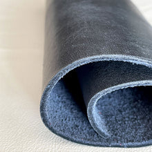 Load image into Gallery viewer, Blue Waxed Crazy Horse Leather