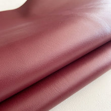 Load image into Gallery viewer, Bordeaux Nappa Leather