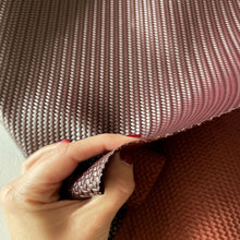 Load image into Gallery viewer, Bordeux Woven Stamped Leather