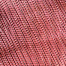 Load image into Gallery viewer, Bordeaux Woven Pattern Leather
