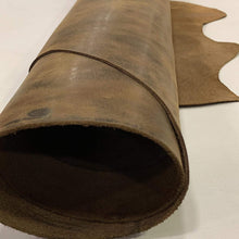 Load image into Gallery viewer, Veg Tanned Waxed Leather - Crazy Horse (6 colors)