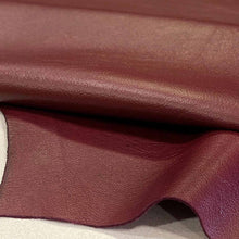 Load image into Gallery viewer, Burgundy Napa Leather