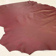 Load image into Gallery viewer, Burgundy Napa Leather