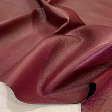 Load image into Gallery viewer, Burgundy Napa Leather