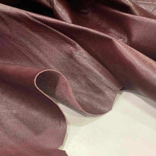 Load image into Gallery viewer, Burgundy Thin Upholstery Leather
