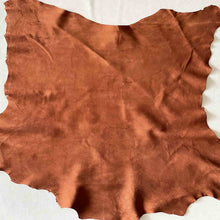 Load image into Gallery viewer, brown goat suede