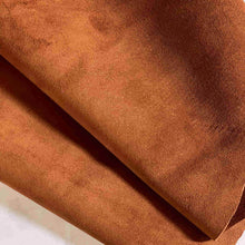 Load image into Gallery viewer, Cognac Brown Split Suede Leather