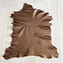 Load image into Gallery viewer, Copper Metallic Textured Leather