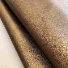 Load image into Gallery viewer, Copper Metallic Textured Leather
