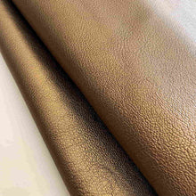 Load image into Gallery viewer, Copper Metallic Textured Leather