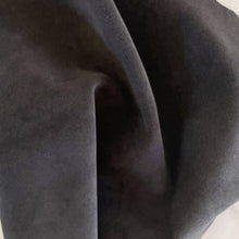 Load image into Gallery viewer, Dark Gray Split Suede Leather