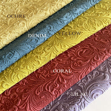 Load image into Gallery viewer, Floral Print Leather