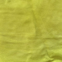 Load image into Gallery viewer, Fluo Yellow Split Suede Leather