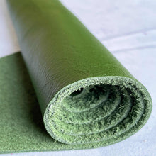Load image into Gallery viewer, Forest Green Smooth Cowhide