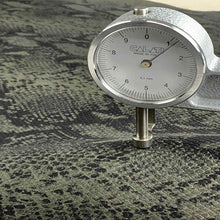 Load image into Gallery viewer, Green Snake print matte Leather
