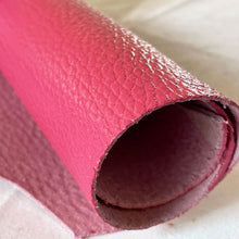 Load image into Gallery viewer, Fuchsia Pebble Cowhide - Dollaro Halfhide