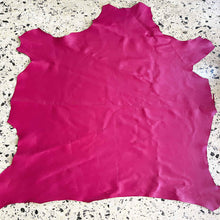 Load image into Gallery viewer, Fuchsia Pink Nappa Leather