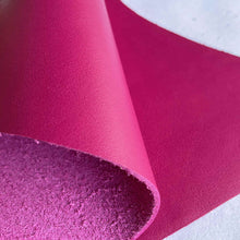 Load image into Gallery viewer, Fuchsia Smooth Cowhide