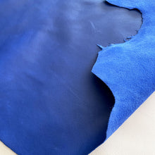 Load image into Gallery viewer, Greek Blue Napa Leather