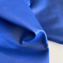 Load image into Gallery viewer, Greek Blue Napa Leather