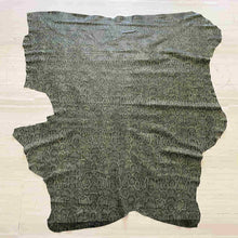 Load image into Gallery viewer, Green Snake Patterned Leather