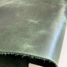 Load image into Gallery viewer, Green Waxed Crazy Horse Leather
