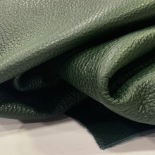 Load image into Gallery viewer, Green Textured (Dollaro) Leather