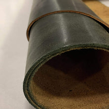 Load image into Gallery viewer, Green Waxed Crazy Horse Leather