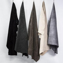 Load image into Gallery viewer, Black Split Suede Leather