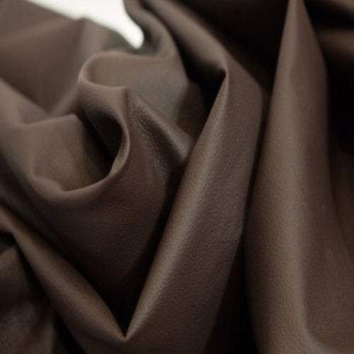 Deep Brown Textured Upholstery Leather