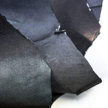 Load image into Gallery viewer, Black Metallic Leather