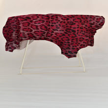 Load image into Gallery viewer, Cherry Leopard Patterned Ponyskin
