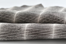 Load image into Gallery viewer, Gray Striped Patterned Ponyskin