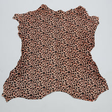 Load image into Gallery viewer, Black&Orange Animal Print Ponyskin