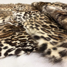 Load image into Gallery viewer, Leopard Print Fur Leather