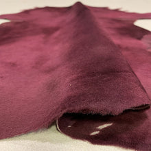 Load image into Gallery viewer, Bordeaux Sheepskin-Mouton Leather