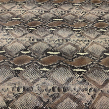 Load image into Gallery viewer, Brown Grey Snake Print