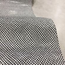 Load image into Gallery viewer, Black&White Glossy Snake Print